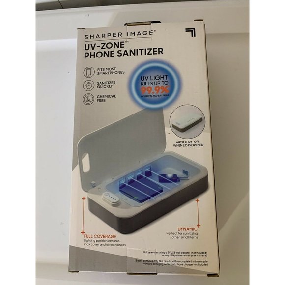 New Sharper Image UV Zone Phone Sanitizer Sanitize Kill‎ Bacteria and Virus - Picture 3 of 7